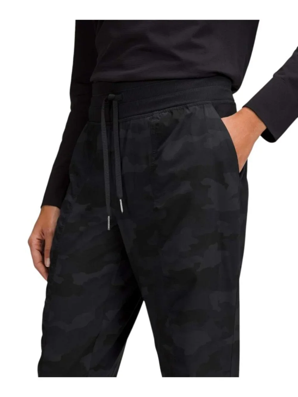 Lululemon Dance Studio Jogger Heritage 365 Camo Deep Coal Multi Black 12